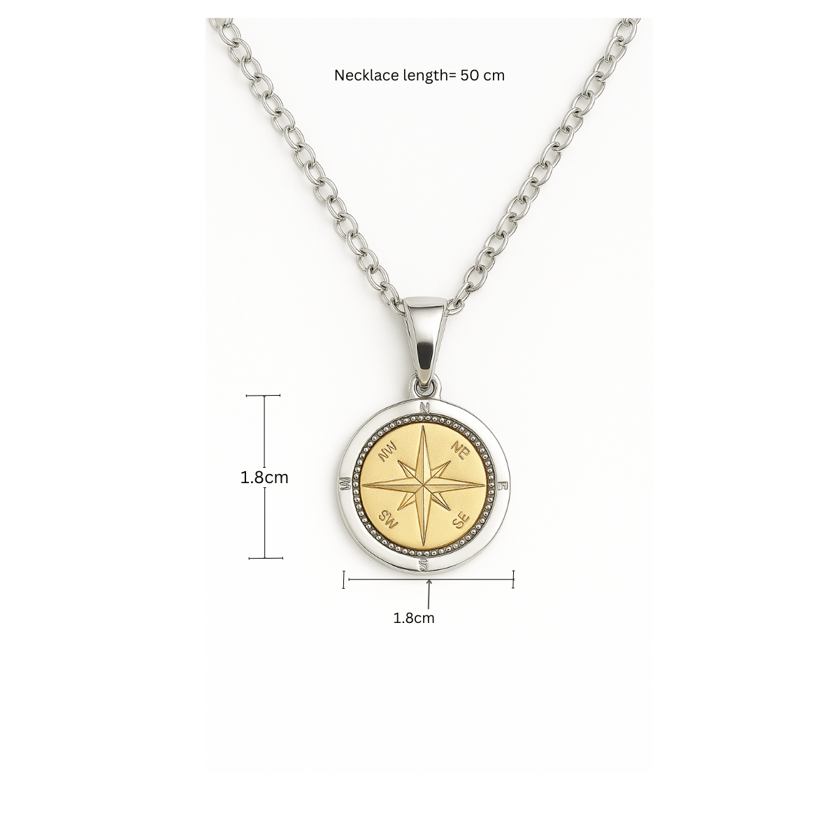 North Star Pendant Necklace - Yenny Jewels