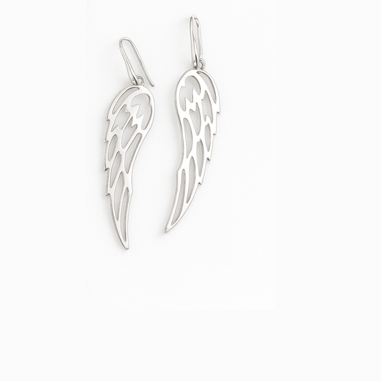 Wings of Eternity – 925 Sterling Silver Angel Wing Jewellery Set - Yenny Jewels