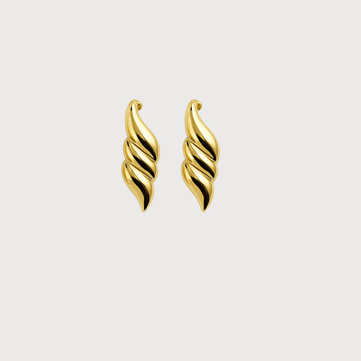 Swirl Pendant Necklace & Earrings Set - Yenny Jewels