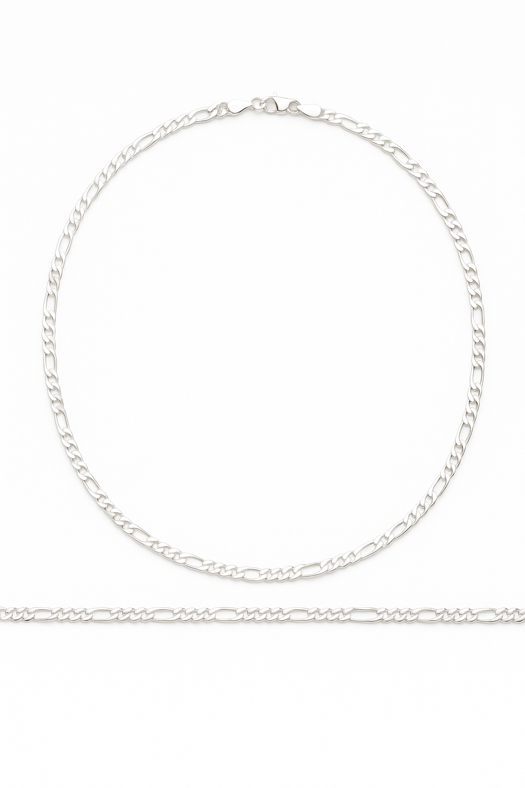 Figaro Chain & Bracelet Set - Yenny Jewels