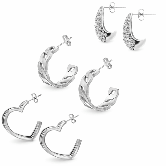 Icon Hoop Trio-Yenny Jewels