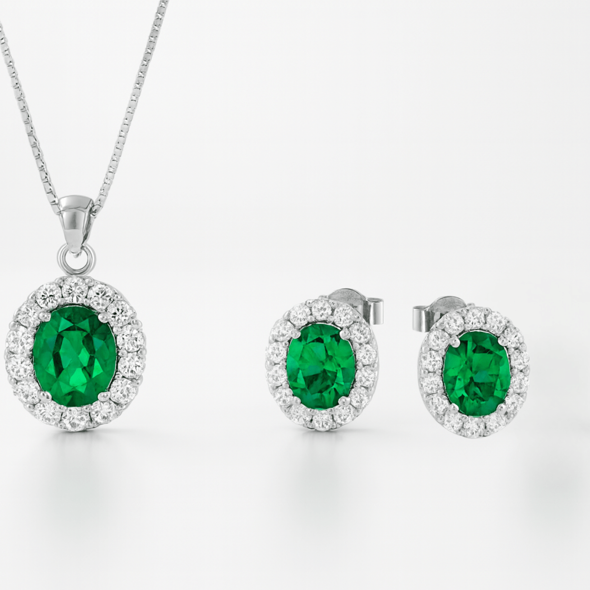 Verdant Halo Set - Yenny Jewels