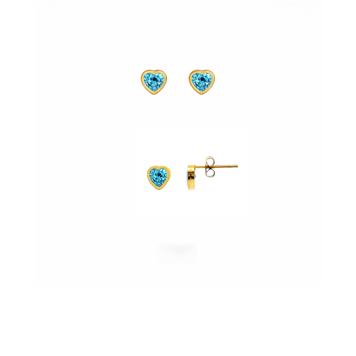 Azure Heart Set - Pre - Order|Pre - Ordine (10 - 15 working days| giorni lavorativi) - Yenny Jewels
