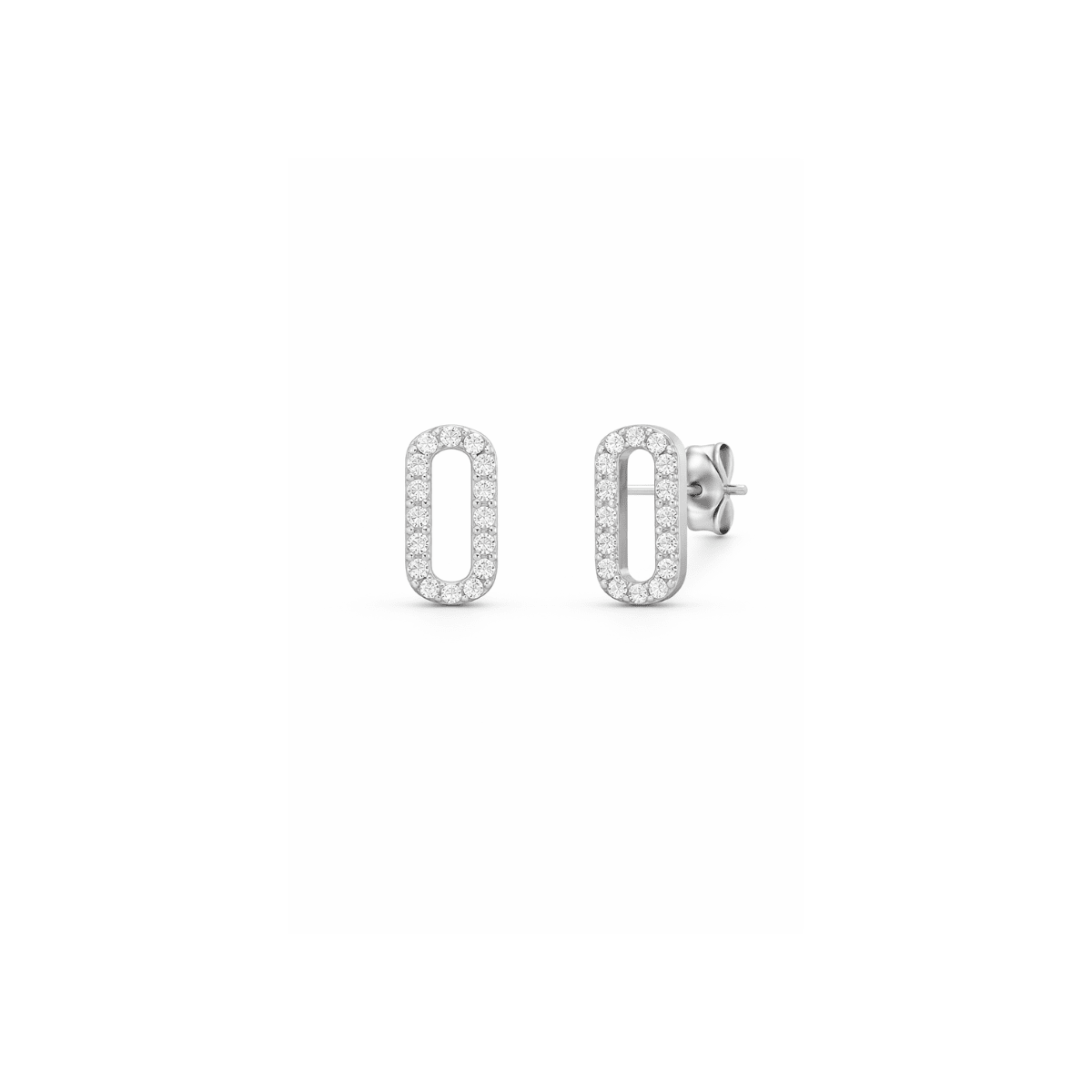 The Halo Oval Suite - 316L Steel Radiant Cubic Zirconia Jewellery Set - Yenny Jewels