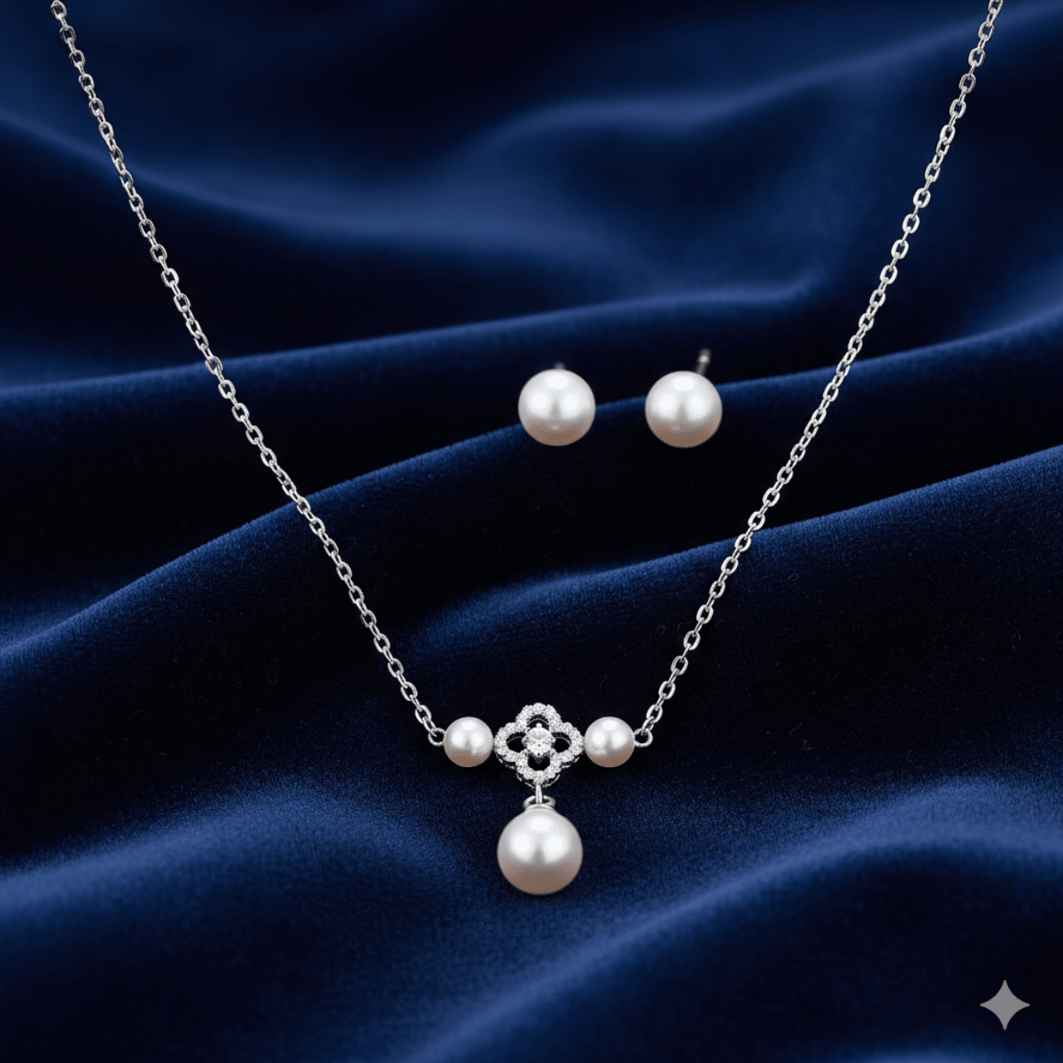 Empress Floral Minimalist Jewellery Set - Tarnish - Free - Yenny Jewels