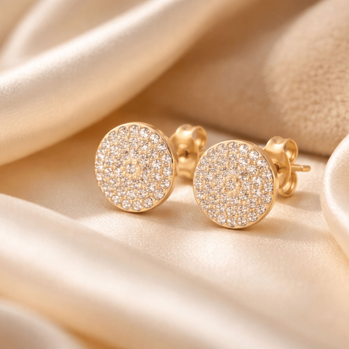 Ice - Fire Pavé Studs: The Untarnishable Standard - Yenny Jewels