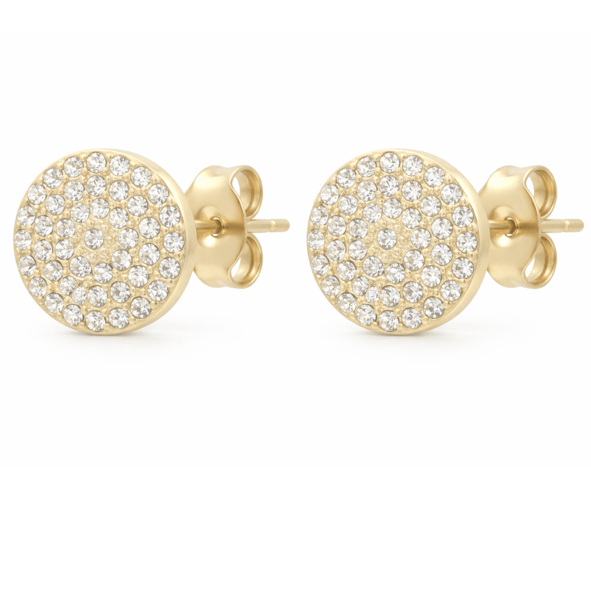Ice - Fire Pavé Studs: The Untarnishable Standard - Yenny Jewels