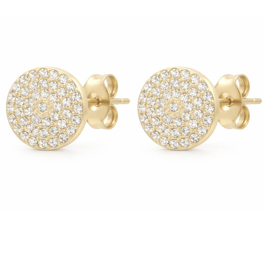 Ice - Fire Pavé Studs: The Untarnishable Standard - Yenny Jewels